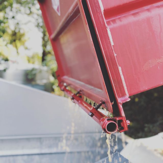 C’est partie 🚜 🍇 #vendanges2019 #viognier #laurine #grignanlesadhemar #domainesaintluc